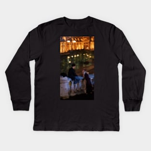 Before Sunrise Film Painting Kids Long Sleeve T-Shirt